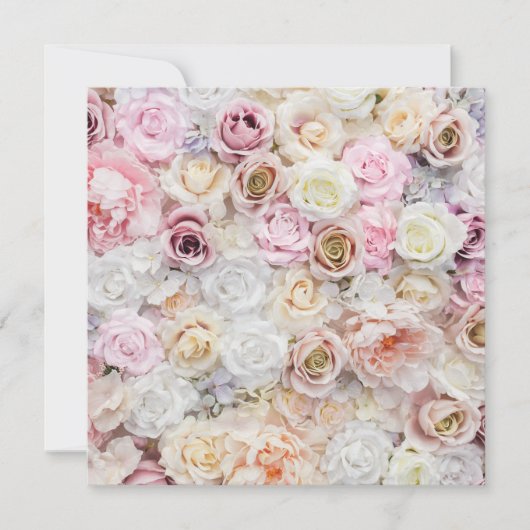 Carte Bouquet de fleurs (Devant)