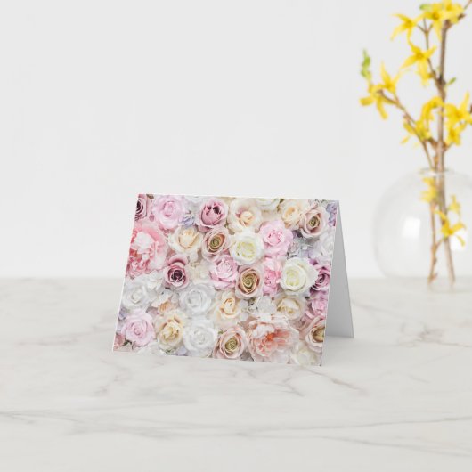 Carte Bouquet de fleurs (Fleur jaune)