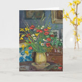 Carte Bouquet de Fleurs | Albert André (Fleur jaune)