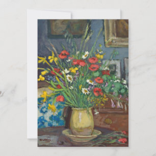 Carte Bouquet de Fleurs   Albert André