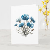 Carte Bouquet de fleurs de Cornouailles Boudes et fleurs (Fleur jaune)