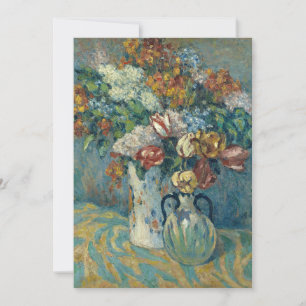 Carte Bouquet de Fleurs Georges d'Espagnat