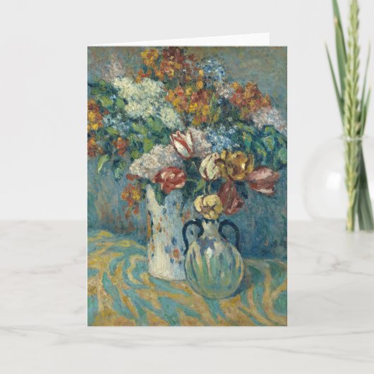 Carte Bouquet de Fleurs | Georges d'Espagnat (Devant)