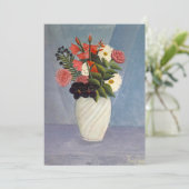 Carte Bouquet de fleurs | Henri Rousseau (Debout devant)