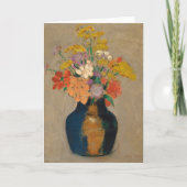Carte Bouquet de Fleurs | Odilon Redon (Devant)