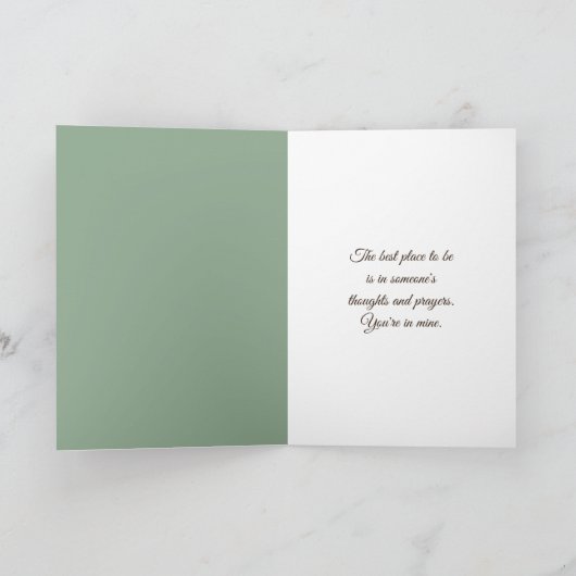 Carte Bouquet de fleurs sur une table (Intérieur)