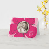 Carte Bouquet de la fête des mères (Fleur jaune)