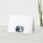 Carte Bouquet de mariage d'ours (Dos)