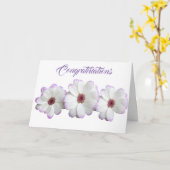 Carte Bouquet de Mariage Fleur Romance Destinée de Desti (Fleur jaune)