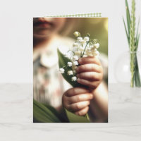 Bouquet de muguet d'anniversaire