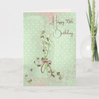 Bouquet de muguet pour 95e anniversaire