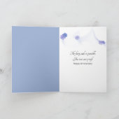 Carte Bouquet de panier d'hydrangée (Intérieur)