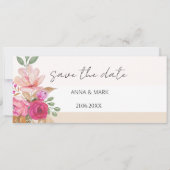 Carte Bouquet de printemps pastel doux aquarelle florale (Devant)