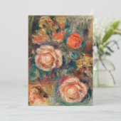 Carte Bouquet de Rose | Renoir (Debout devant)
