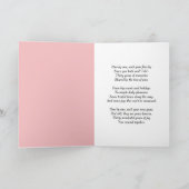 Carte Bouquet de roses du 30e anniversaire sur noir (Intérieur)