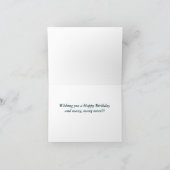 Carte Bouquet de tournesol (Intérieur)