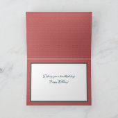 Carte Bouquet Floral Blanc Calla Lilies Floral Anniversa (Intérieur)