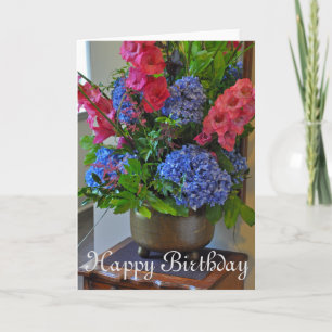 Carte Bouquet floral de printemps