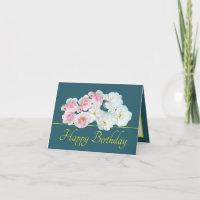 Bouquet jaune vert Roses rose blanche Anniversaire