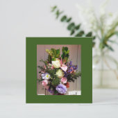 Carte Bouquet mexicain (Debout devant)