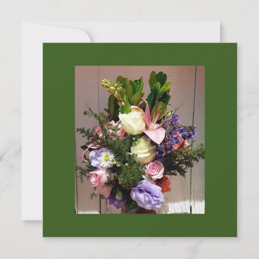 Carte Bouquet mexicain (Devant)