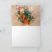 Carte Bouquet of Sunflowers by Monet Impressionist (Intérieur)