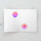 Carte Bouquet Pastel (Intérieur)