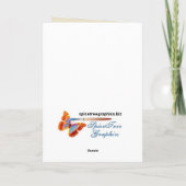 Carte Bouquet shamrock (Dos)