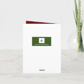 Carte Bouquet spirituel de Noël pour un prêtre (Dos)