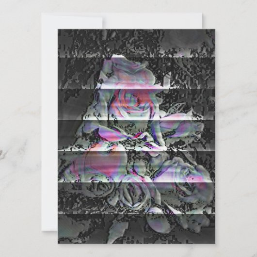 Carte Bouquet Techno (Devant)