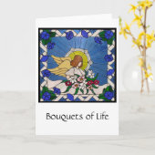 Carte Bouquets de la vie (Fleur jaune)