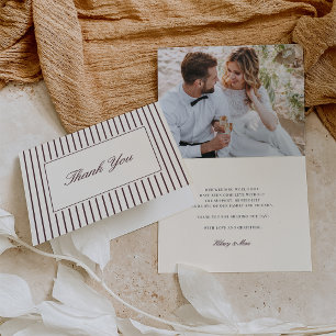 Carte Bourgogne Photo de mariage remerciements écritur