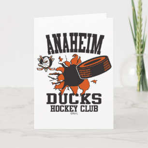Carte Bourst de palet de hockey des Ducks d'Anaheim sous