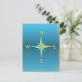 Carte Boussole de navigation (Debout devant)
