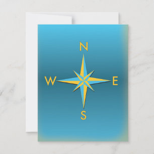 Carte Boussole de navigation