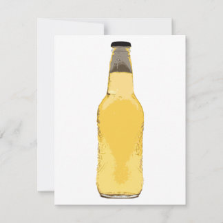 Carte Bouteille de bière