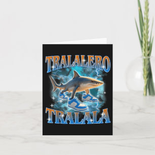 Carte Bouteille de mème de requin Tralalero Tralala