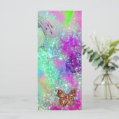 CARTE BOUTEILLE EN ÉCLAIRAGE D'OR (Debout devant)