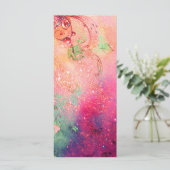 CARTE BOUTEILLE MAGIQUE EN ÉCLAIRAGE D'OR (Debout devant)