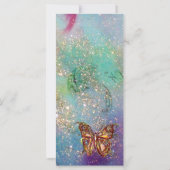 CARTE BOUTEILLE MAGIQUE EN ÉCLAIRAGE D'OR (Dos)