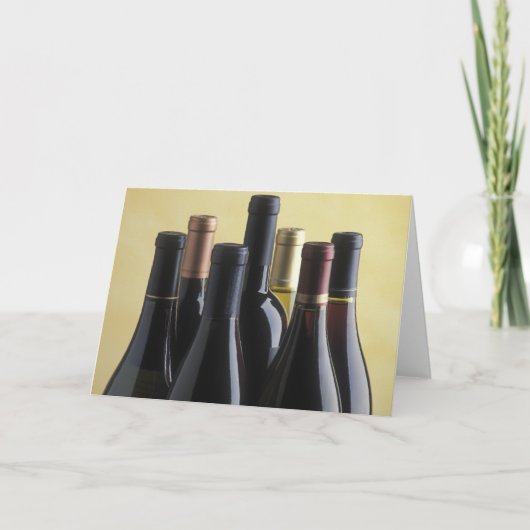 Carte Bouteilles à vin (Devant)