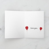 Carte Boutique Douce Saint-Valentin (Intérieur)