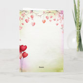 Carte Boutique Douce Saint-Valentin Couple (Dos)