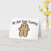 Carte Bouton crumé (Fleur jaune)