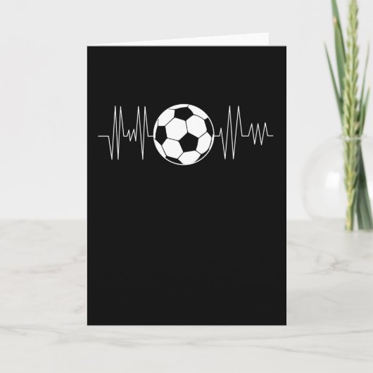 Carte Bouton de soccer, Ball de soccer (Devant)