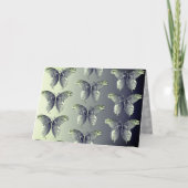 Carte Bouton d'occasion en blanc graphique (Devant)