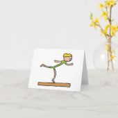 Carte Bouton Solde (Fleur jaune)