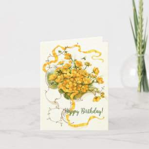 Carte Boutons, Joyeux anniversaire