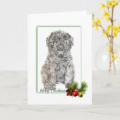 Carte Bouvier des Flandres (Fleur jaune)