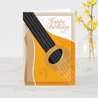 Carte Bouzouki - Joyeux anniversaire - Anniversaire modi